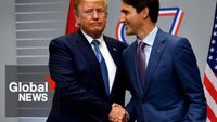 Is tension rising between Donald Trump and Justin Trudeau? - YouTube