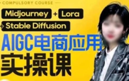 AIGC电商应用实操课【画质不错只有视频】