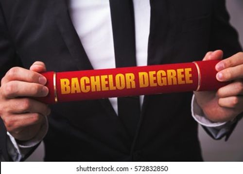 Bachelor Degree Stock Photo