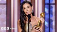 Golden Globes 2025: Demi Moore leaps ahead in Oscar race after acting win