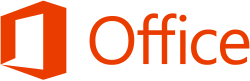 Microsoft Office 2013-2019 logo and wordmark