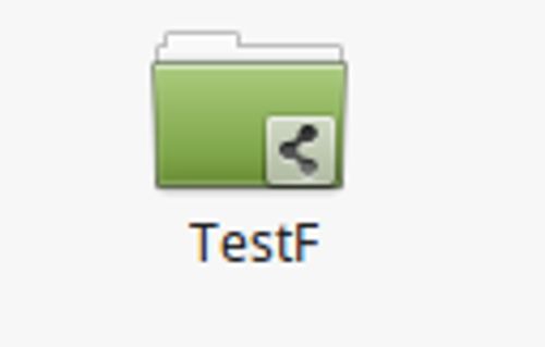 Changed folder icon