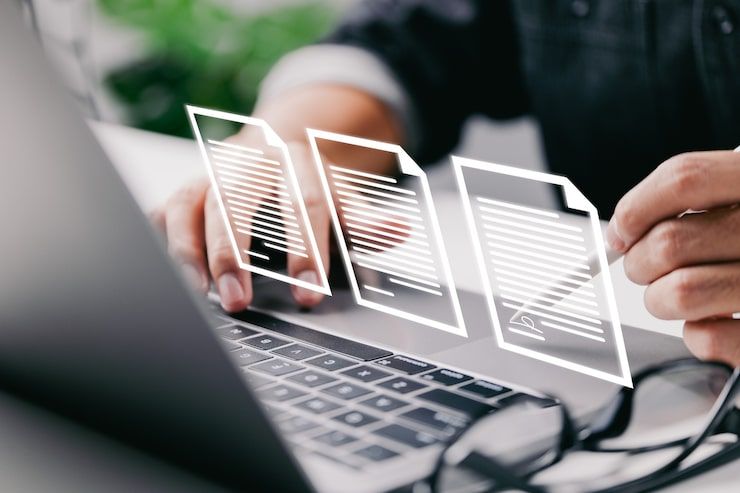 Document PDF file being converted into video