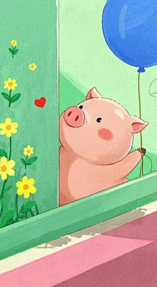 今日壁纸，猪猪来啦小猪小猪胖乎乎，壁纸一换超满足快把猪猪壁纸装到手机里，开启萌趣每一天叭！#可爱猪猪 #温暖你的猪 #可爱壁纸 - 小红书