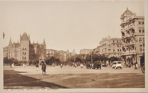 Esplanade & Hornby Roads Bombay, 11 Old Postcards