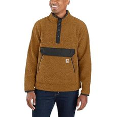 Carhartt Relaxed Fit Fleece Pullover Carhartt Brown