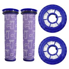 Kaulolado Vacuum Ball Animal 2 Ball Animal 3 Filter Replacement,for Dyson DC41, DC65, DC66, UP13, UP20 UP30 Animal, Multi Ball Upright Vacuum Cleaner,Part # 920769-01&920640-01, 2 Pack