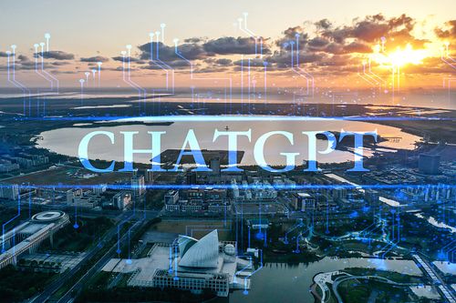 上海城市建筑风光CHATGPT人工智能图片下载