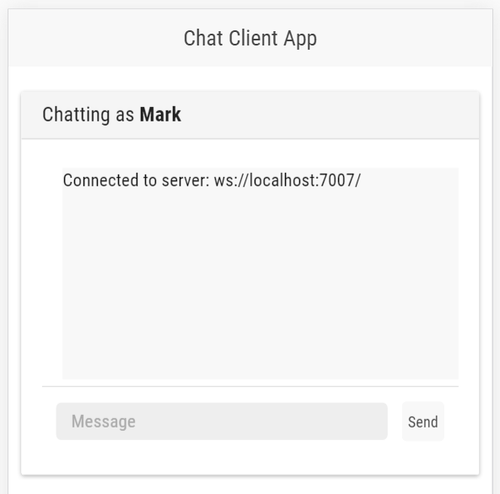 Server Connected Screenshot