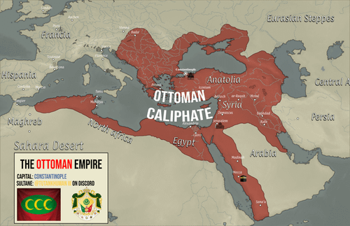 r/imaginarymaps - Map of the Ottoman empire at it's greatest extent. (no lore for now)  (i want your critism and opinions)
