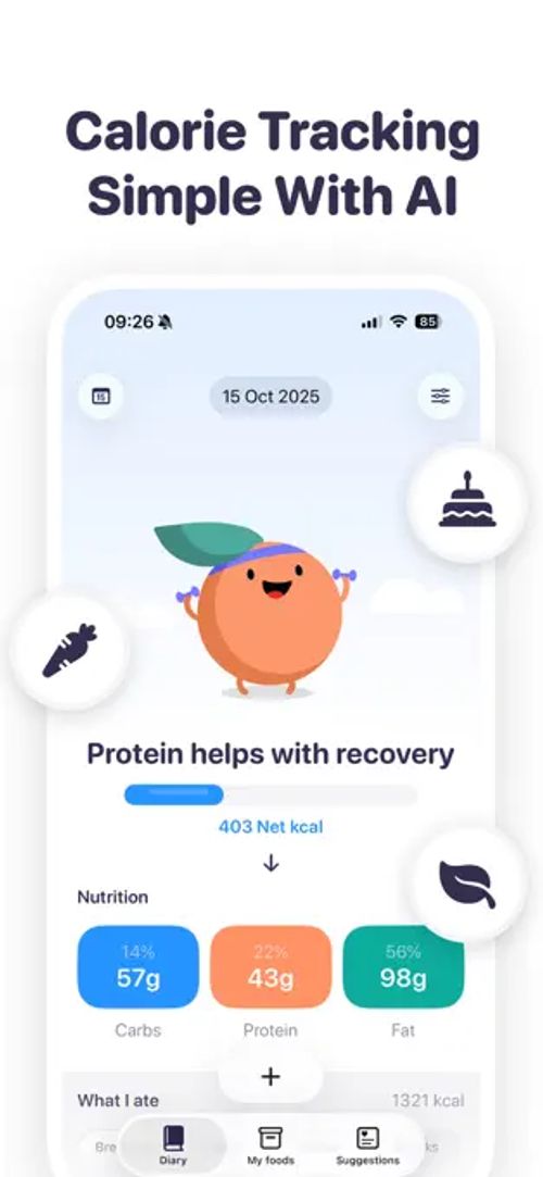 Yoa Nutrition - AI 卡路里跟踪器[iPhone、Apple Watch][内购限免]-反斗限免