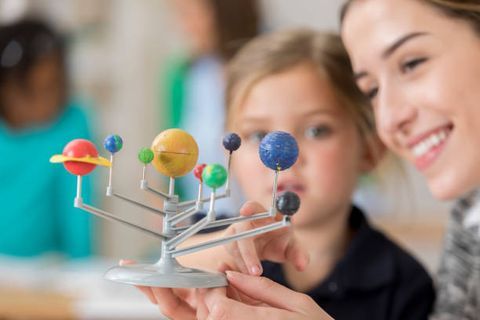 close up of a solar system model - school science project stock pictures, royalty-free photos & images