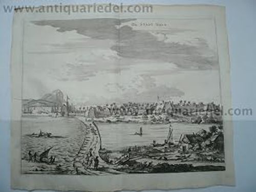 Seller image for Galle in Sri Lanka, anno 1672, Baldaeus for sale by Hammelburger Antiquariat
