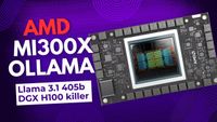 AMD MI300X server review 8x GPUs | Llama 405b model tested - YouTube