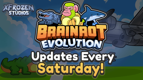 Brainrot Evolution（ブレインロットの進化）初期画面