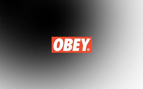 Obey , gradient, logo, fashion, obey, HD wallpaper