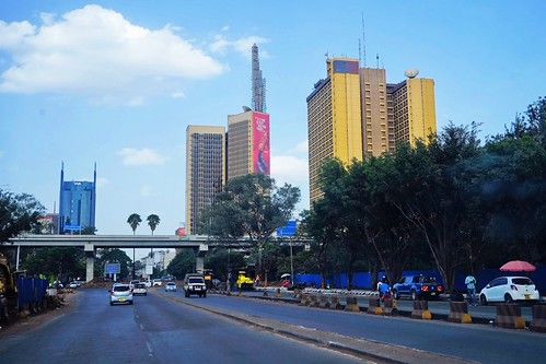 Nairobi: Kenyatta Avenue (Teleposta Towers) | by zug55