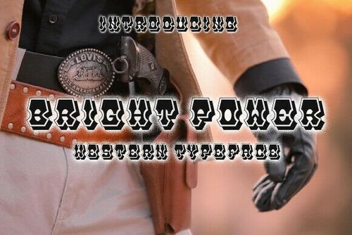 限时免费获取字体 Brightpower[Windows、macOS][$12.14→0]