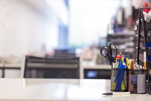 Office supplies Office supplies on desk, copy space office supplies stock pictures, royalty-free photos & images