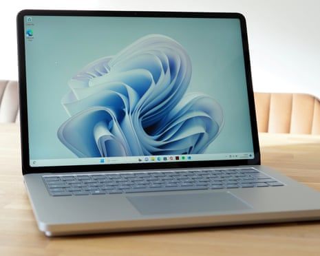 Microsoft Surface Laptop Studio 2 in laptop mode