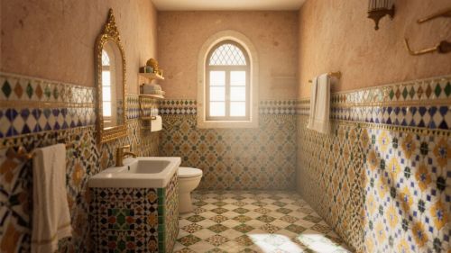 10 Mosaic Tiled Bathroom Ideas: Creative and Practical Bathroom Designs with Mosaic Tiles