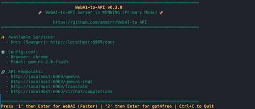 WebAI-to-API Server