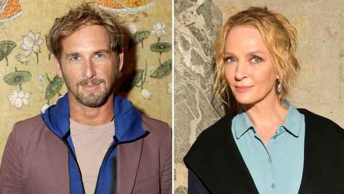 Josh Lucas Son Noah First Kiss Was With Uma Thurman Daughter Luna