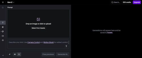 免費 AI 影片製作網站 Runway