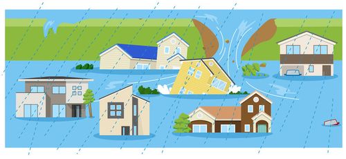 災害　住宅　水害