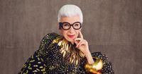 Iris Apfel, Eye-Catcher With a Kaleidoscopic Wardrobe, Dies at 102 - The New York Times