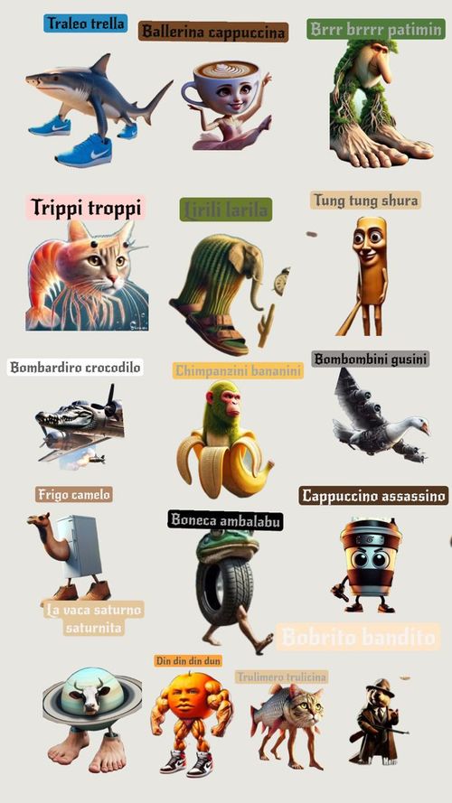 an illustrated poster with different types of animals and their names in english, spanish, and spanish