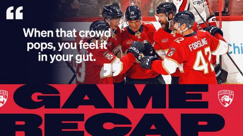 RECAP: Panthers 5, Capitals 3
