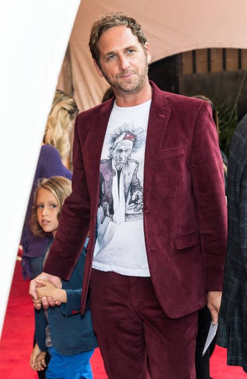 Actor Josh Lucas and son Noah Rev Maurer are seen arriving to The Closing Night Gala Film and World Premiere of 'Yesterday' during the Tribeca Film...