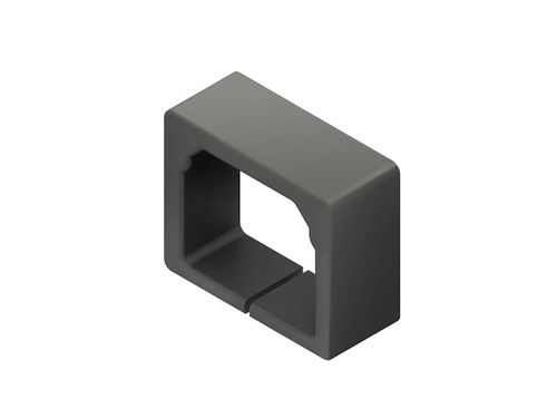 End protection ring 16x16 mm plastic, box qty 20