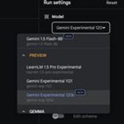 r/singularity - 新的实验模型出现在 Google AI Studio 里 (gemini-exp-1206)。顺便说一句，它有 200 万的上下文，相比之前的实验模型只有 32k。