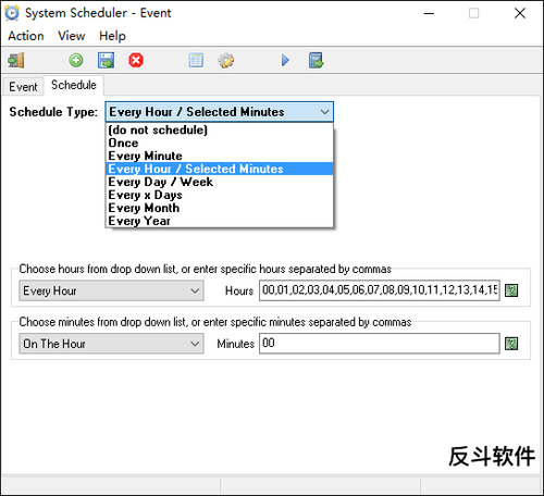 System Scheduler - Windows 系统任务计划器丨www.apprcn.com 反斗软件