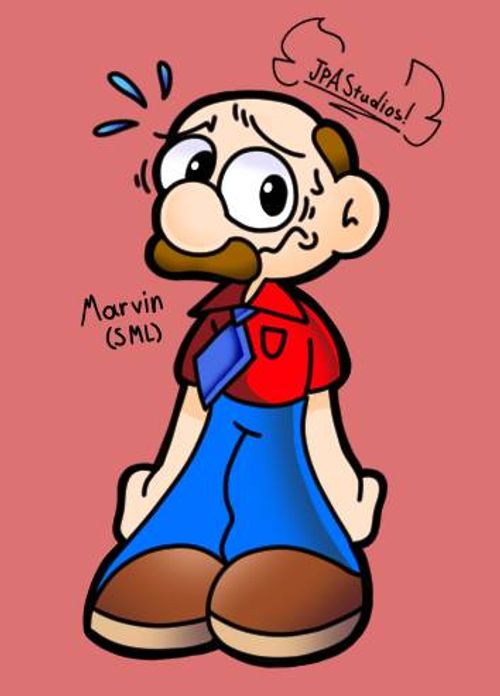 I draw SML Marvin