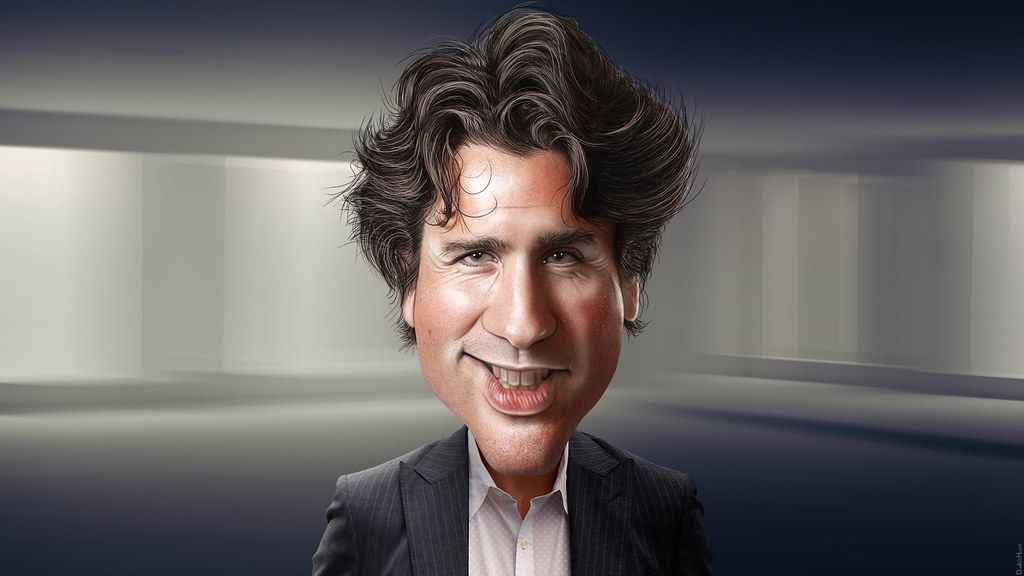 Justin Trudeau - Caricature | Justin Pierre James Trudeau, a… | Flickr