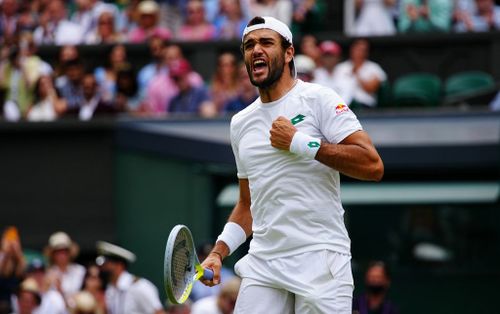 Matteo Berrettini is hoping for success at Wimbledon