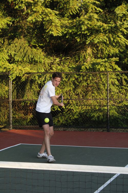 pickleball player