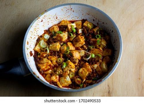 Mapo tofu with Chinese douban paste