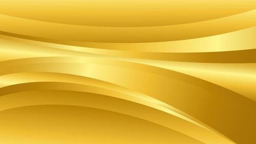 Golden abstract wave background vector
