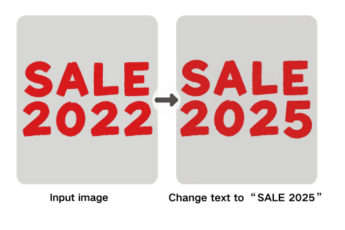 Text in Images with Claude Image Editing