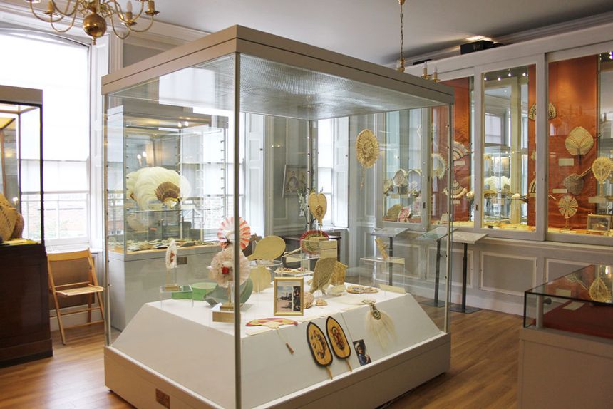 Featured exhibit at The Fan Museum