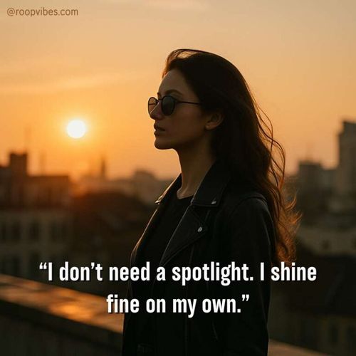 Attitude Captions For Instagram For Girls | Roopvibes