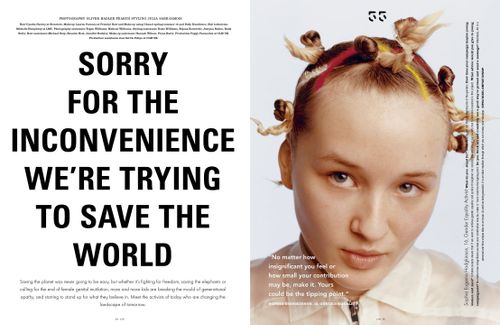 dazed and confused magazine editorials - Google Search | Magazine spreads, Id magazine, Magazine layout