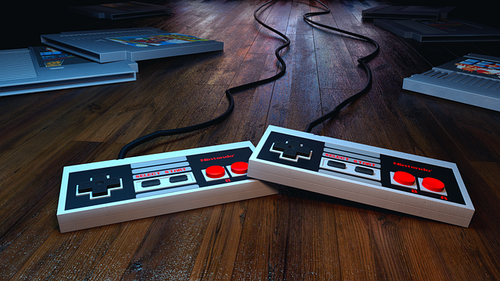 Retro, Nes, Mario, Videojuego, Nintendo