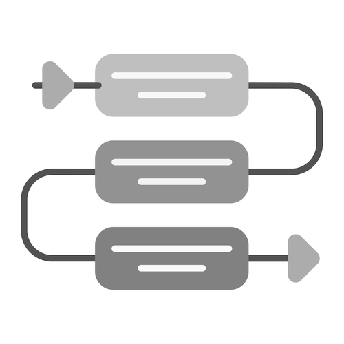 Vector processing icon vector image can be used for gdpr