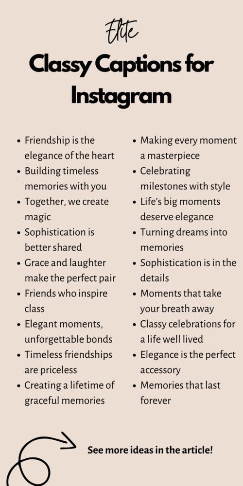 classy captions for instagram 7