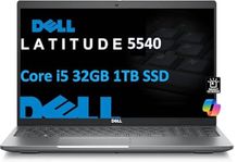 Dell Latitude 5540 5000 Business Laptop (15.6" FHD, Intel 10-Core i5-1345U vPro (> i7-1255U), 32GB RAM, 1TB SSD), Backlit KB, 1080p FHD Webcam, 2x Thunderbolt 4, Ethernet, Win 11 Pro w/AI Copilot
